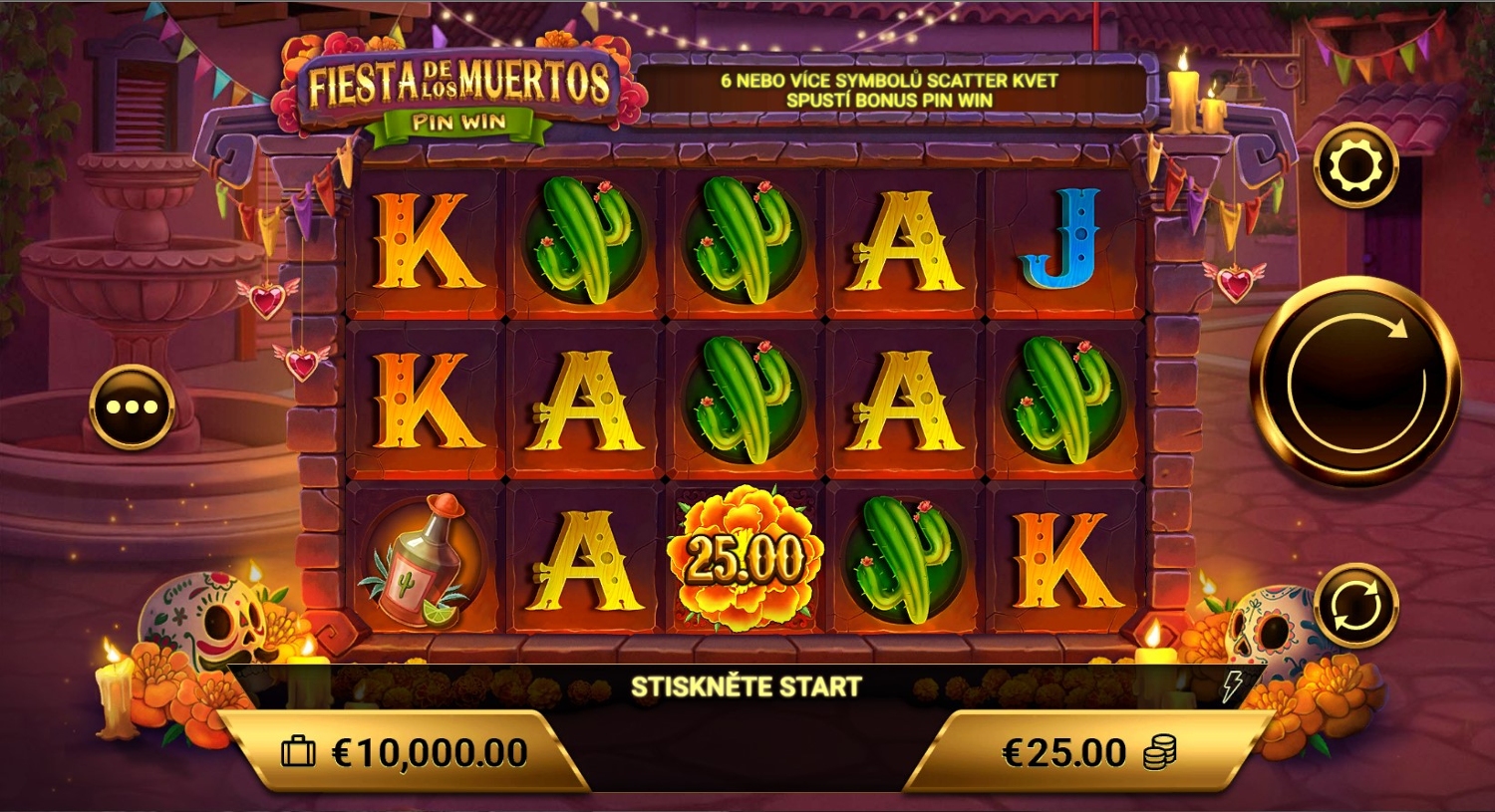 Fiesta de los Muertos Slot Gameplay