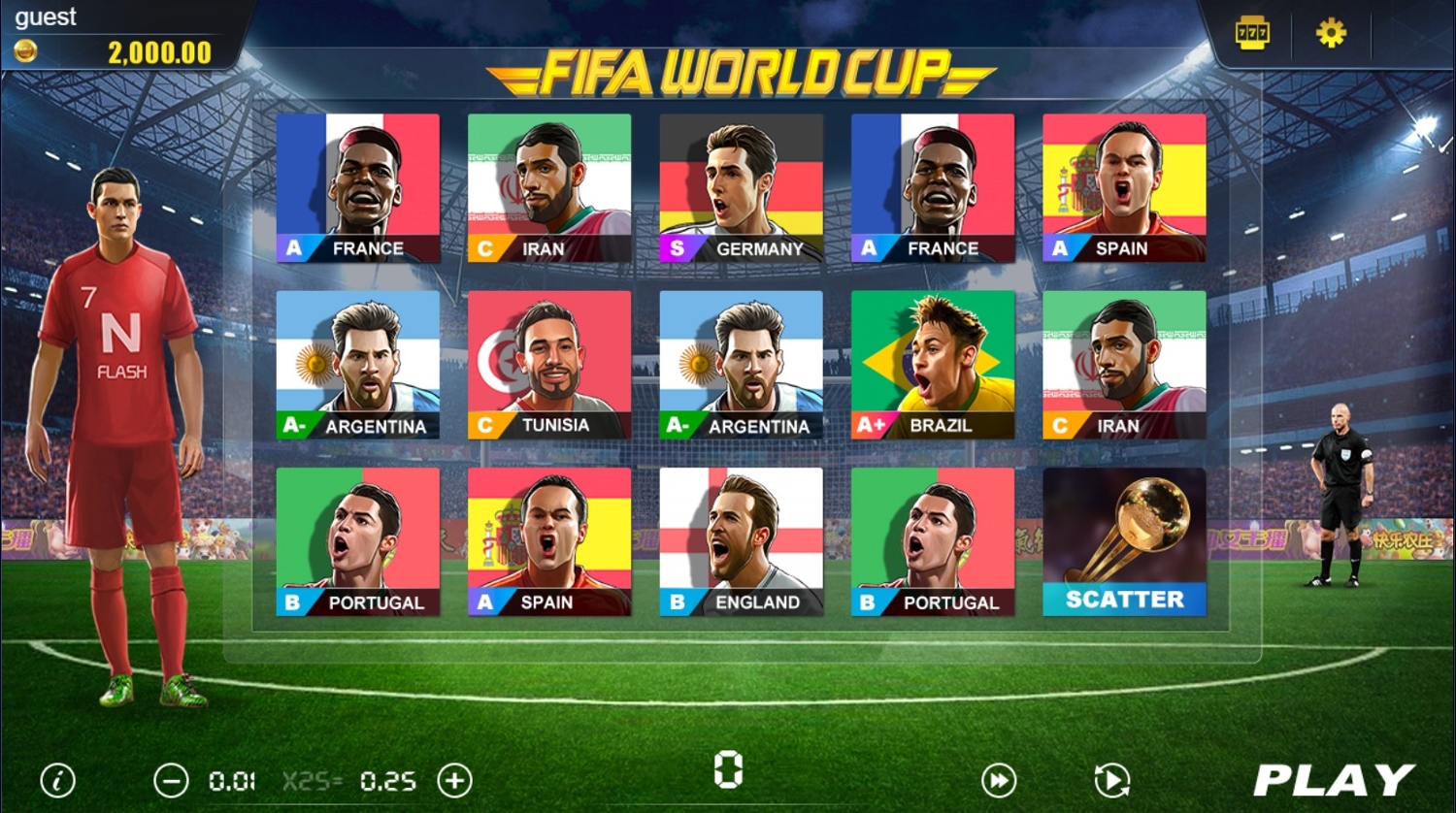 Fifa World Cup Slot Gameplay