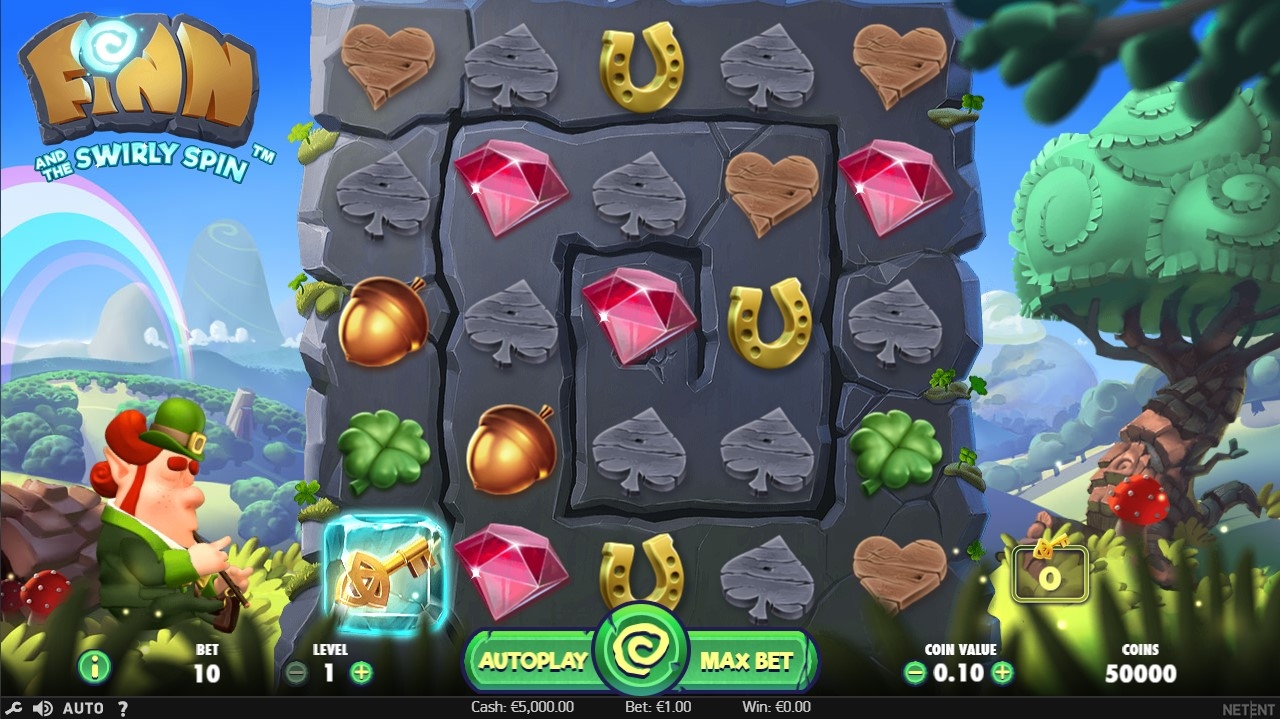 Finn and the Swirly Spin Slot Gameplay