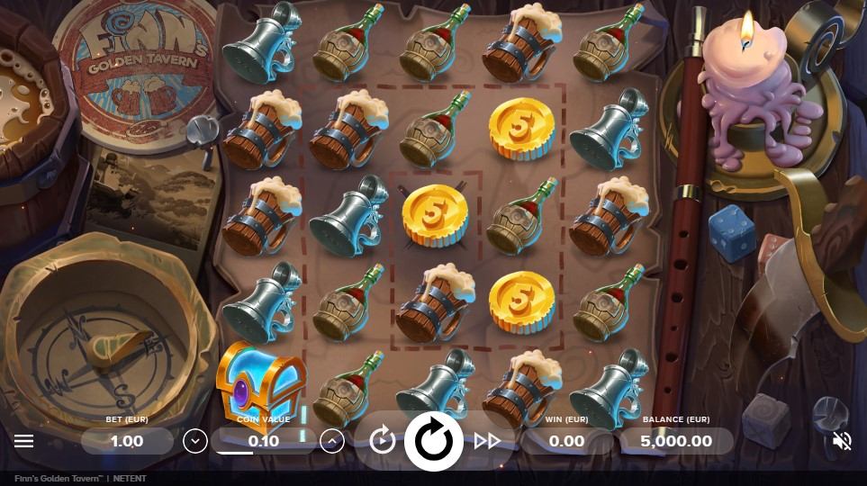 Finn's Golden Tavern Slot Gameplay