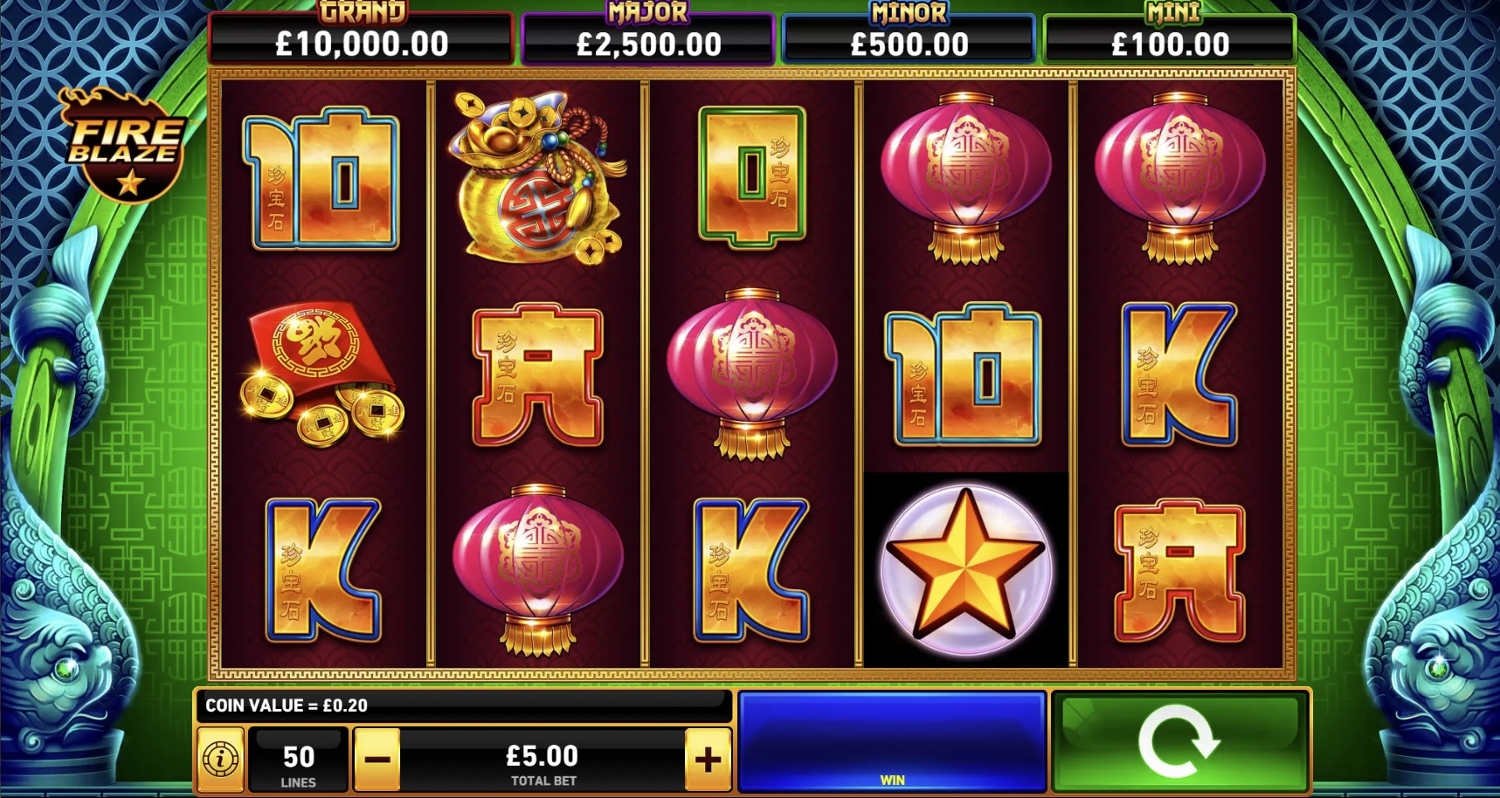 Fire Blaze: Tsai Shen's Gift Slot Gameplay