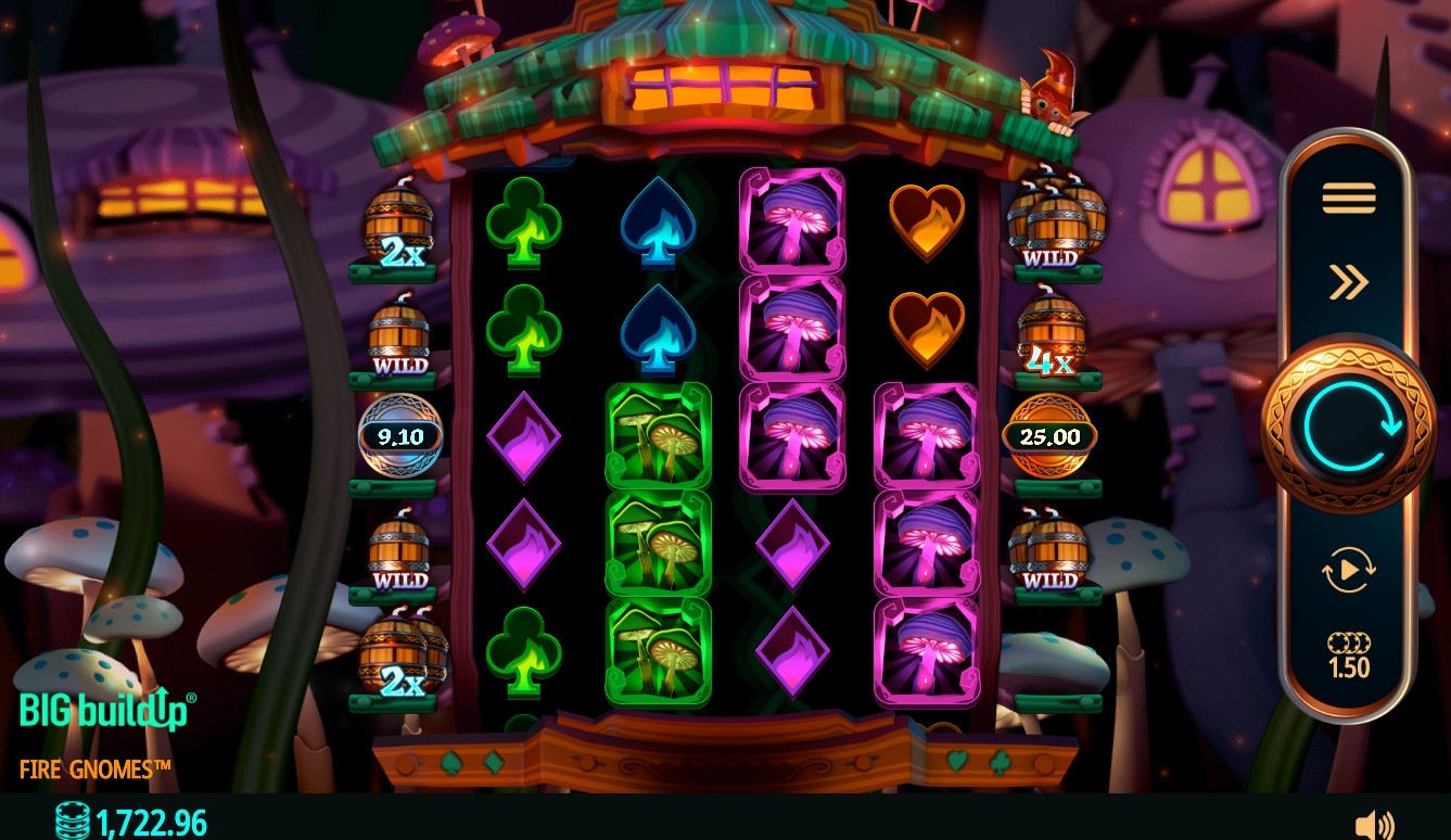 Fire Gnomes Slot Gameplay