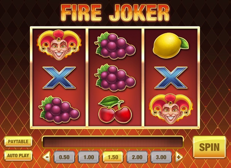 Fire Joker Slot Gameplay