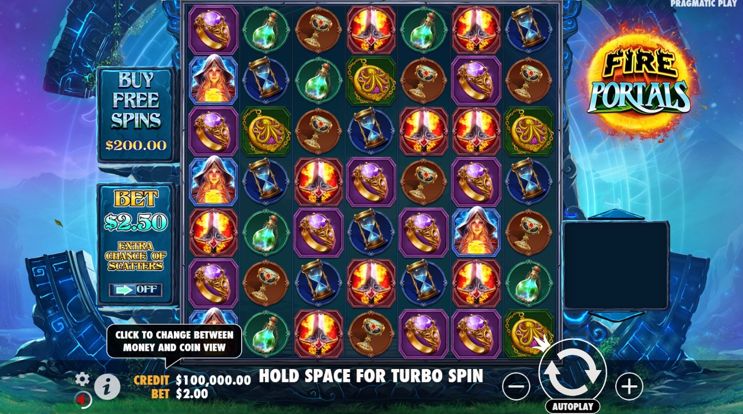 Fire Portals Slot Gameplay