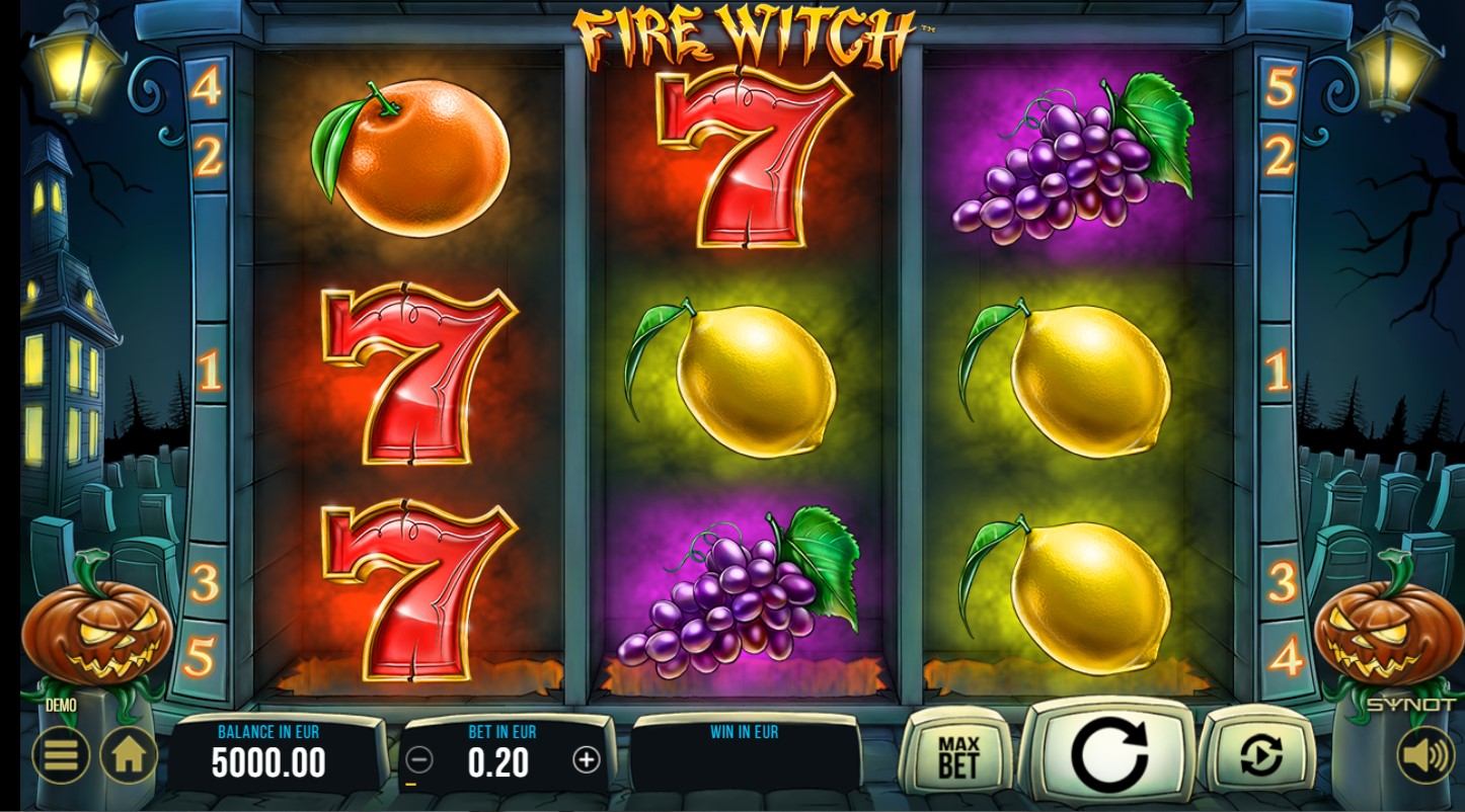 Fire Witch Slot Gameplay