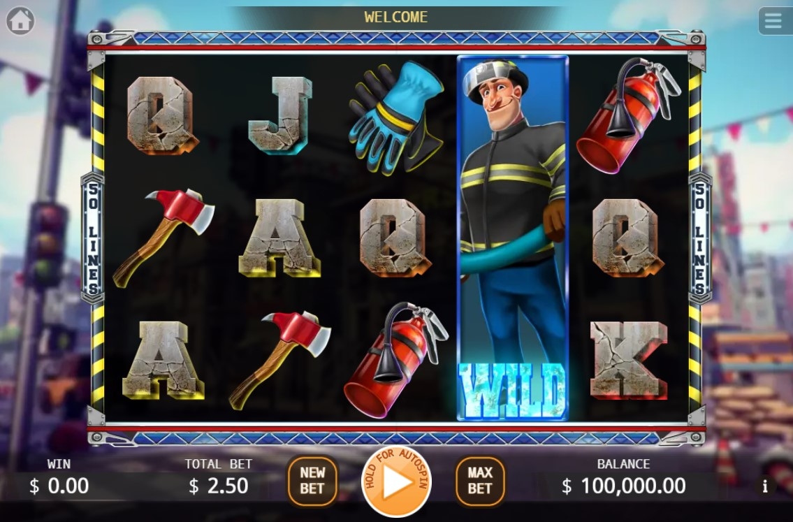 Firefighters Slot Gameplay