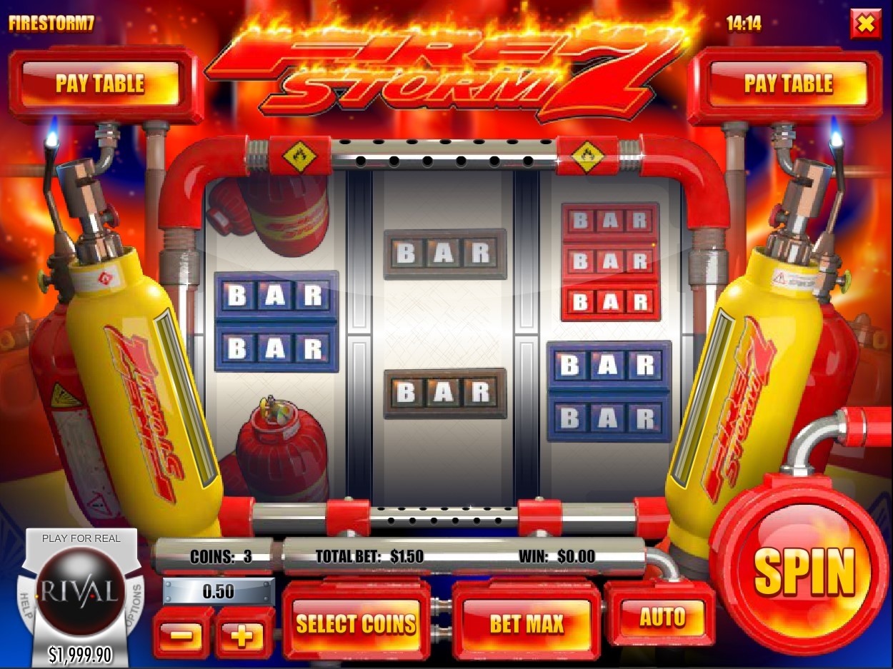 Firestorm 7 Slot Gameplay