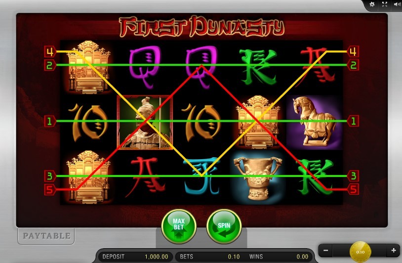 First Dynasty Slot Gameplay