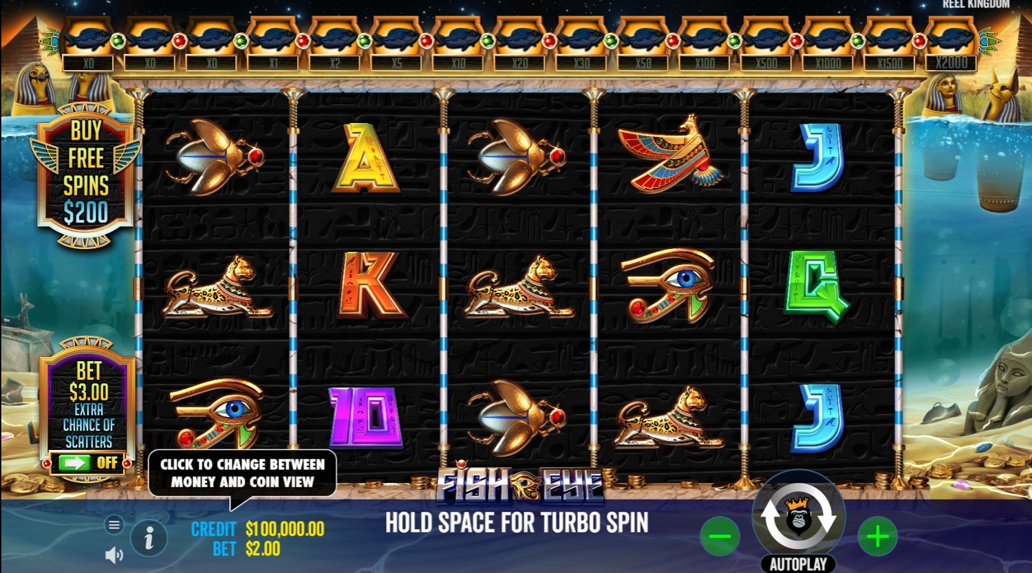 Fish Eye Slot Gameplay