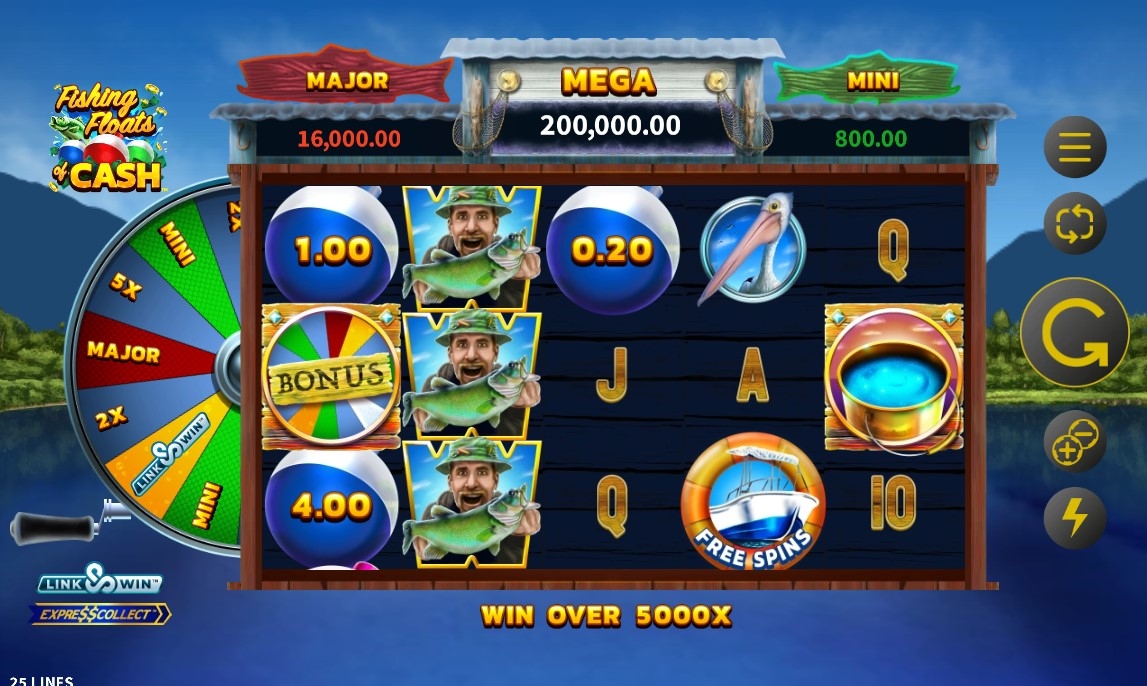 Fishing Floats of Cash Slot Gameplay