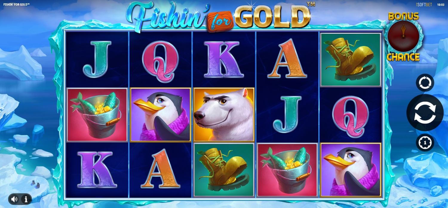 Fishin' for Gold Slot Gameplay