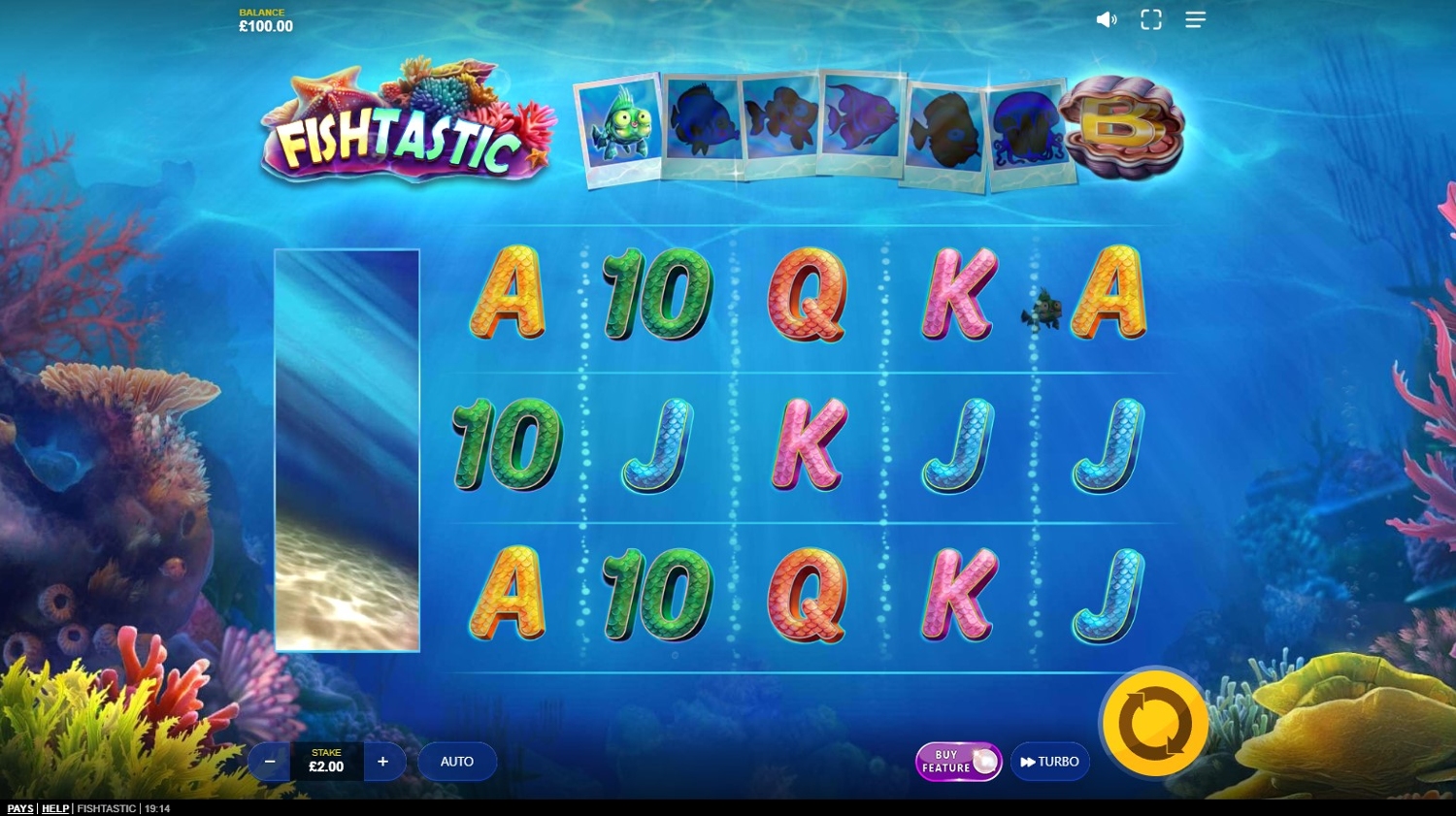 Fishtastic Slot Gameplay