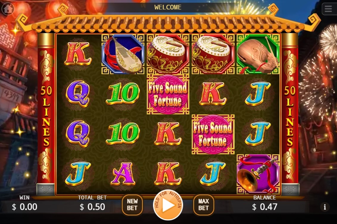 Five Sound Fortune Slot Gameplay