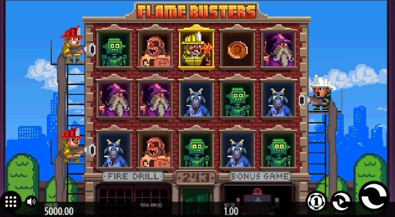 Flame Busters Slot Gameplay