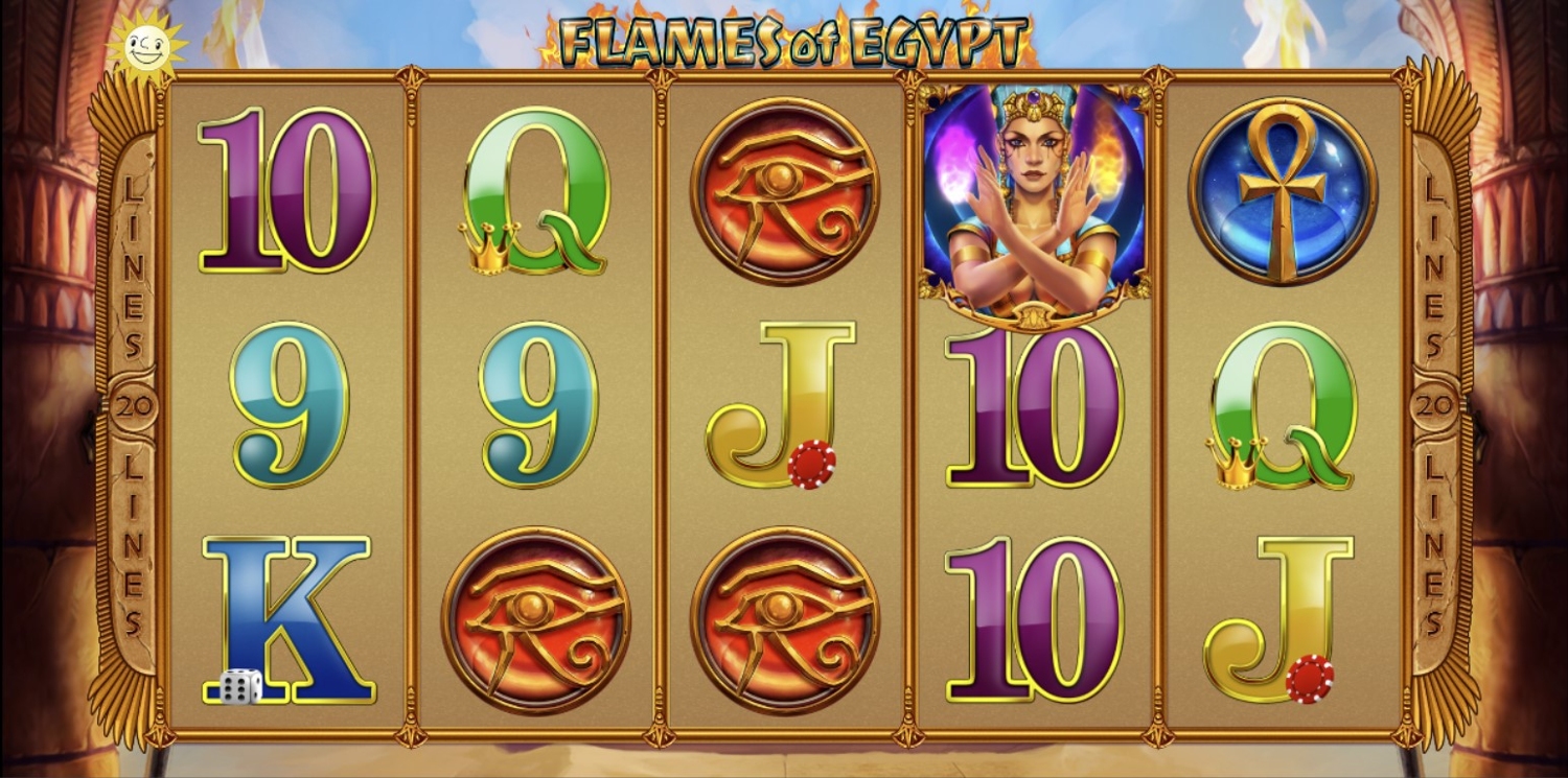 Flames of Egypt Slot Gameplay