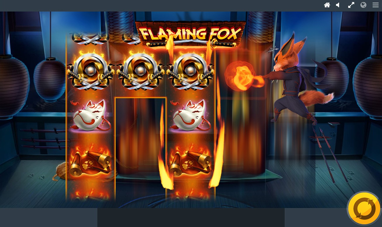Flaming Fox Slot Gameplay