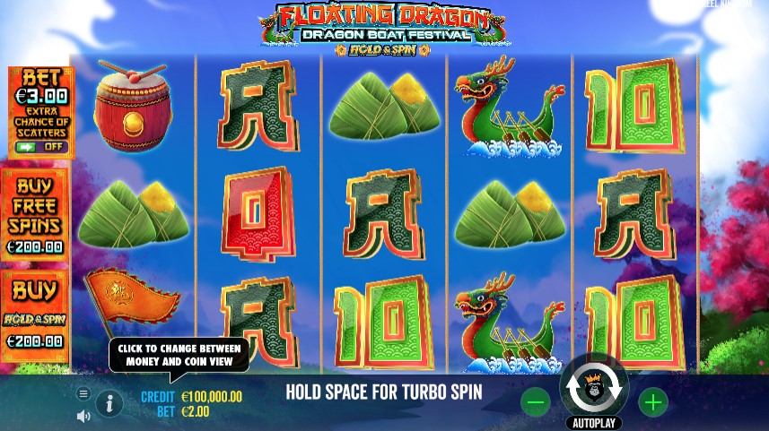 Floating Dragon: Dragon Boat Festival Slot Gameplay
