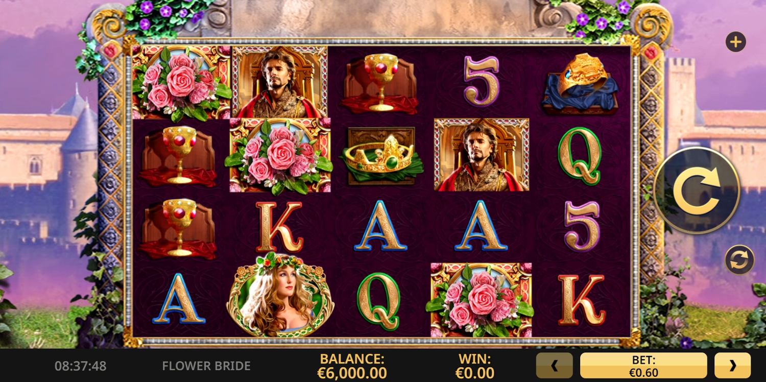 Flower Bride Slot Gameplay