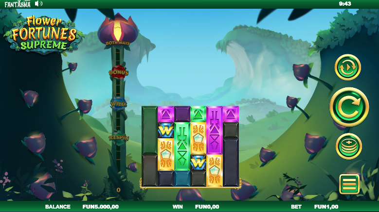 Flower Fortune Supreme Slot Gameplay