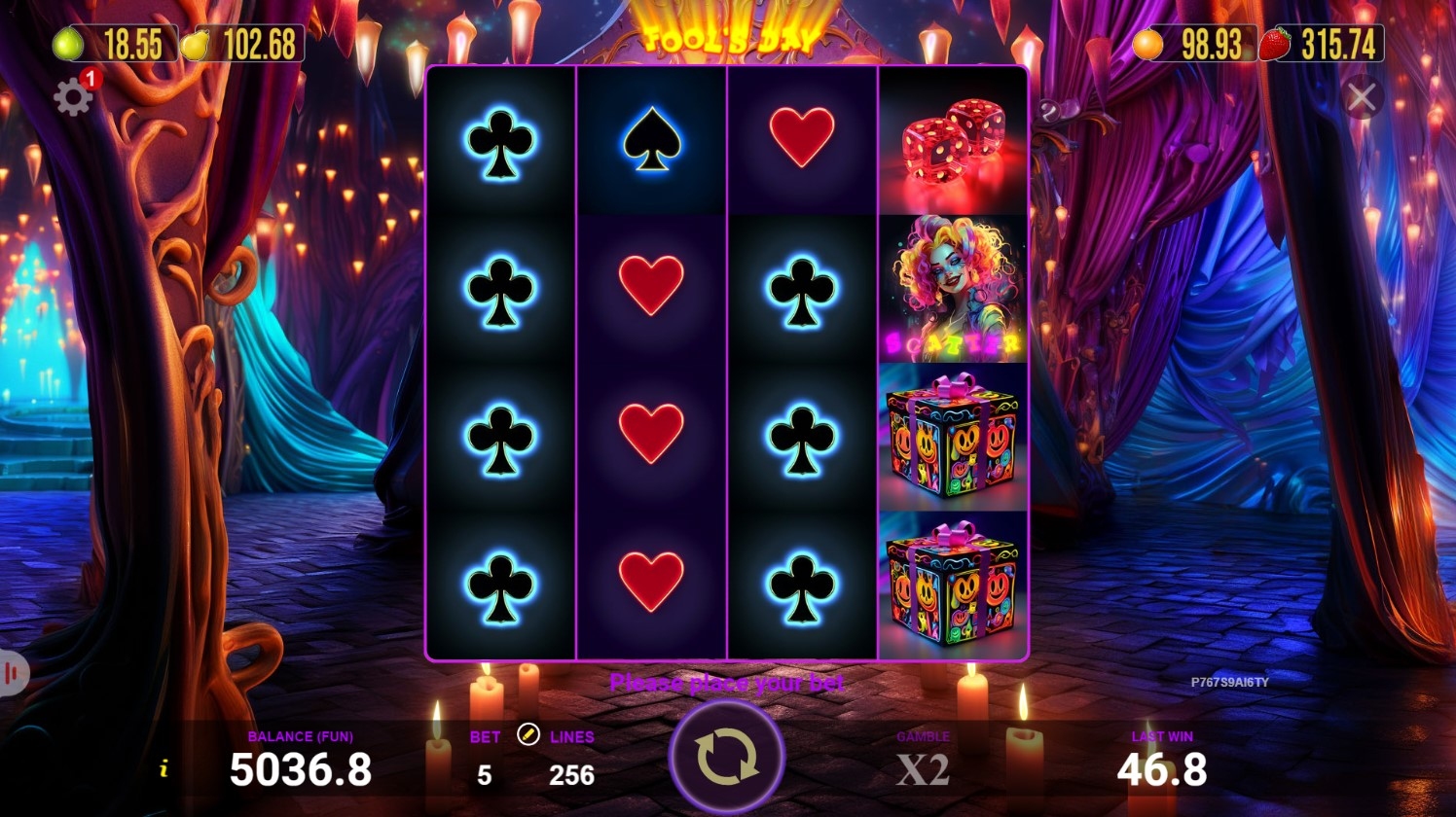 Fool's Day Slot Gameplay