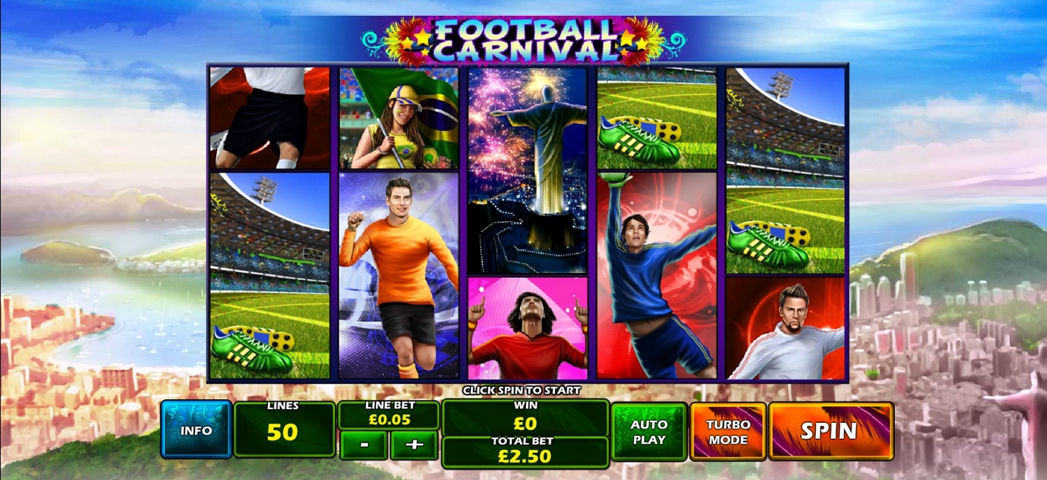 Football Carnival Slot Gameplay