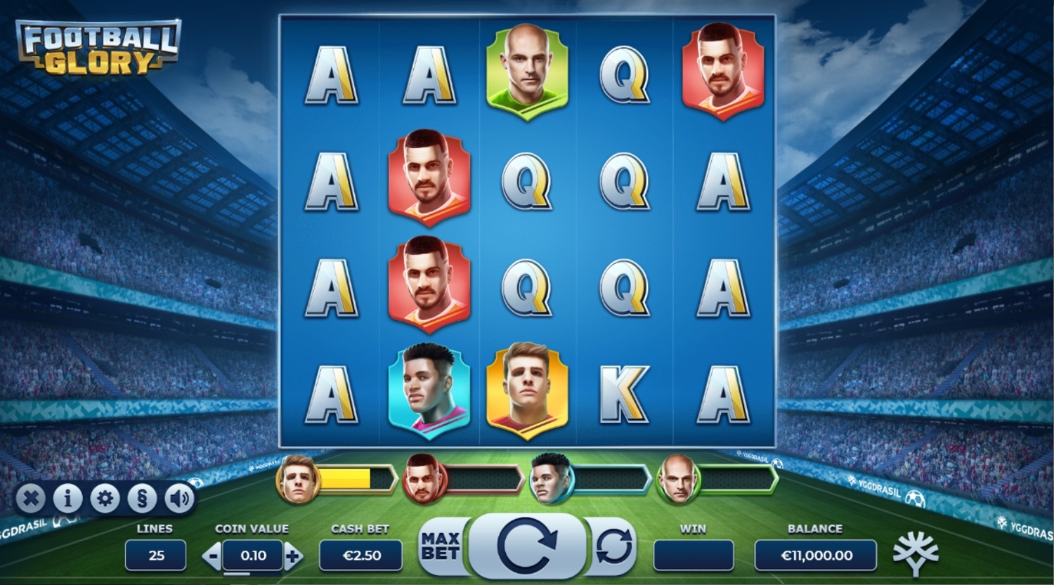 Football Glory Slot Gameplay