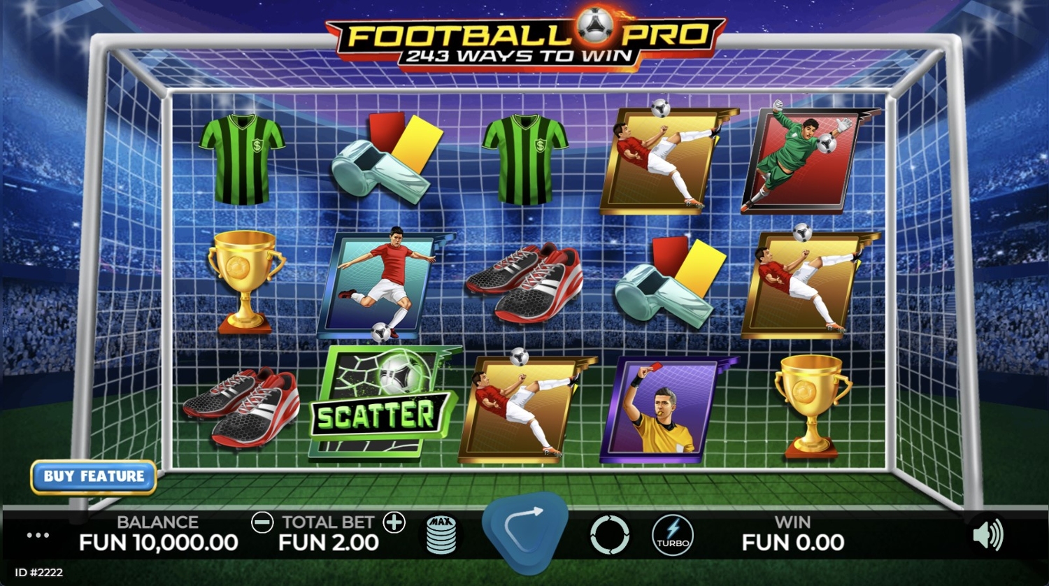 Football Pro Slot Gameplay
