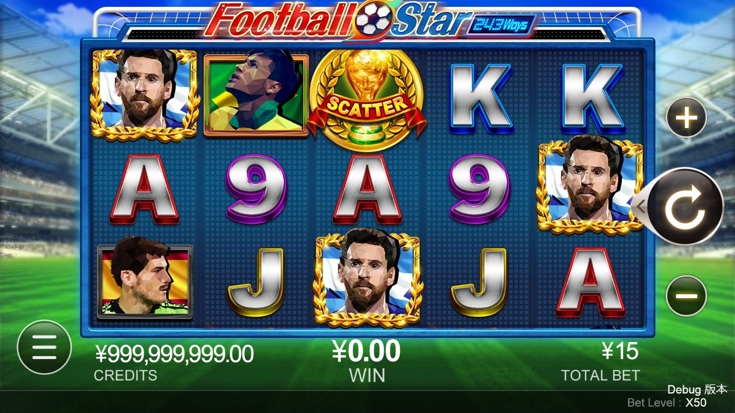 Football Star Slot Gameplay