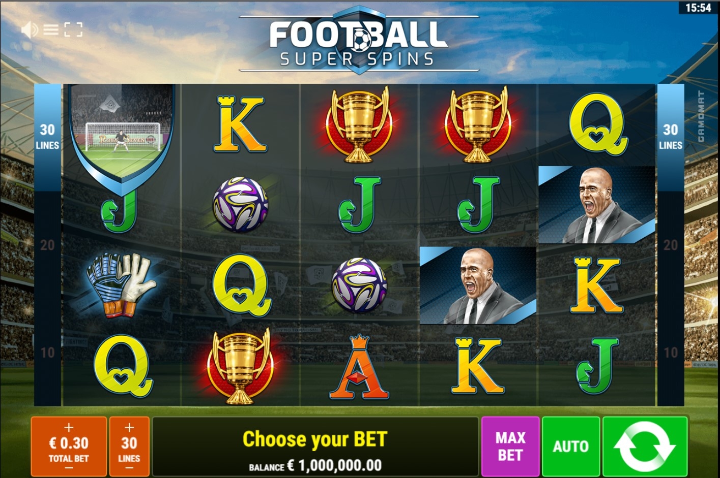Football Super Spins Slot Gameplay