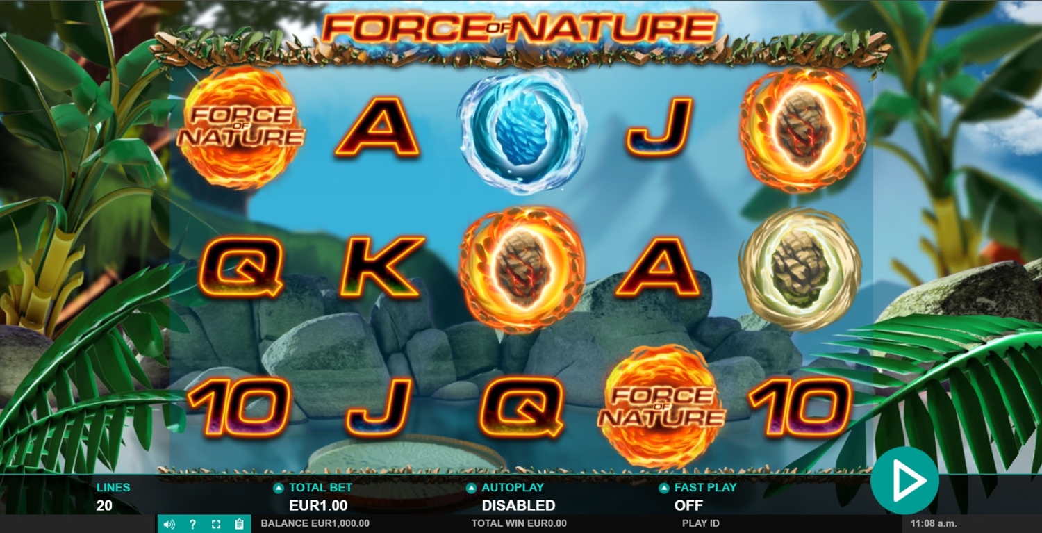 Force of Nature Slot Gameplay
