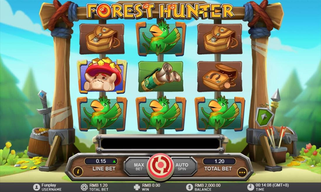 Forest Hunter Slot Gameplay