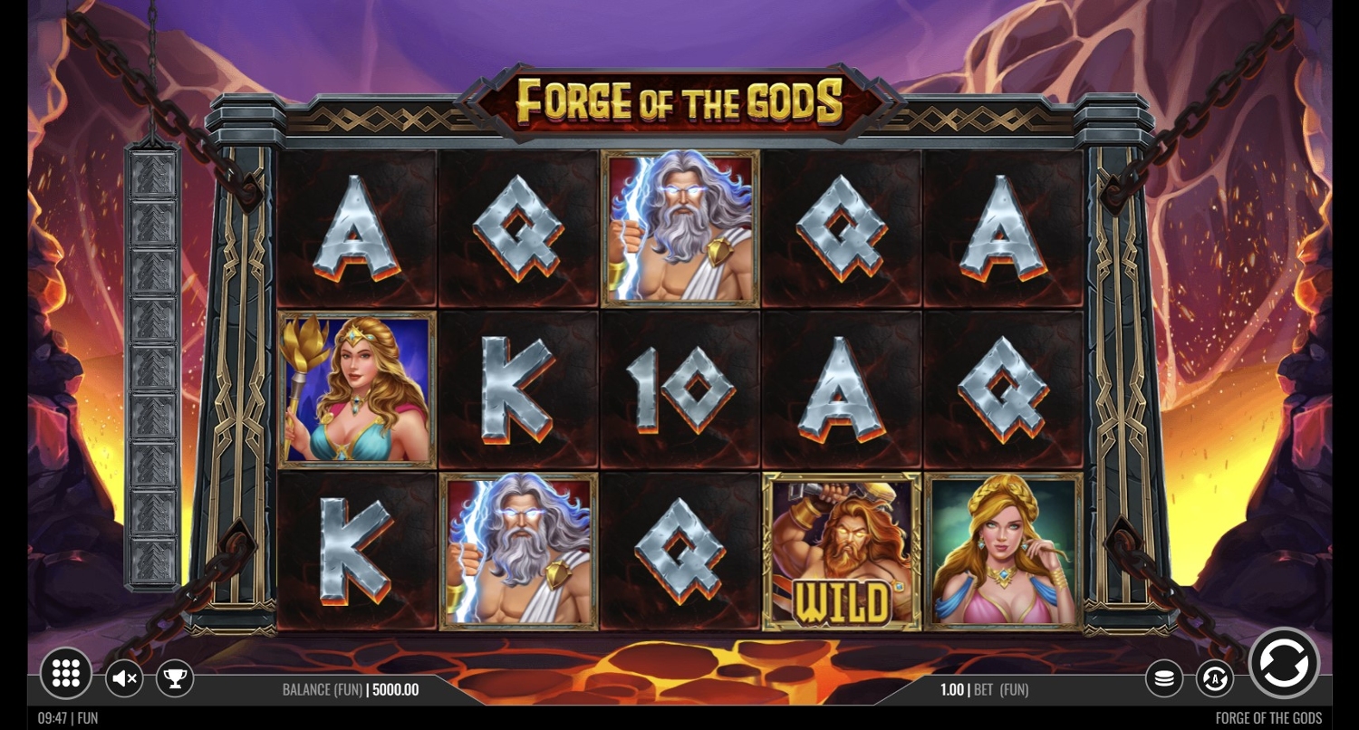 Forge of the Gods Slot Gameplay