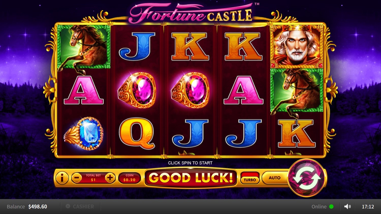 Fortune Castle Slot Gameplay