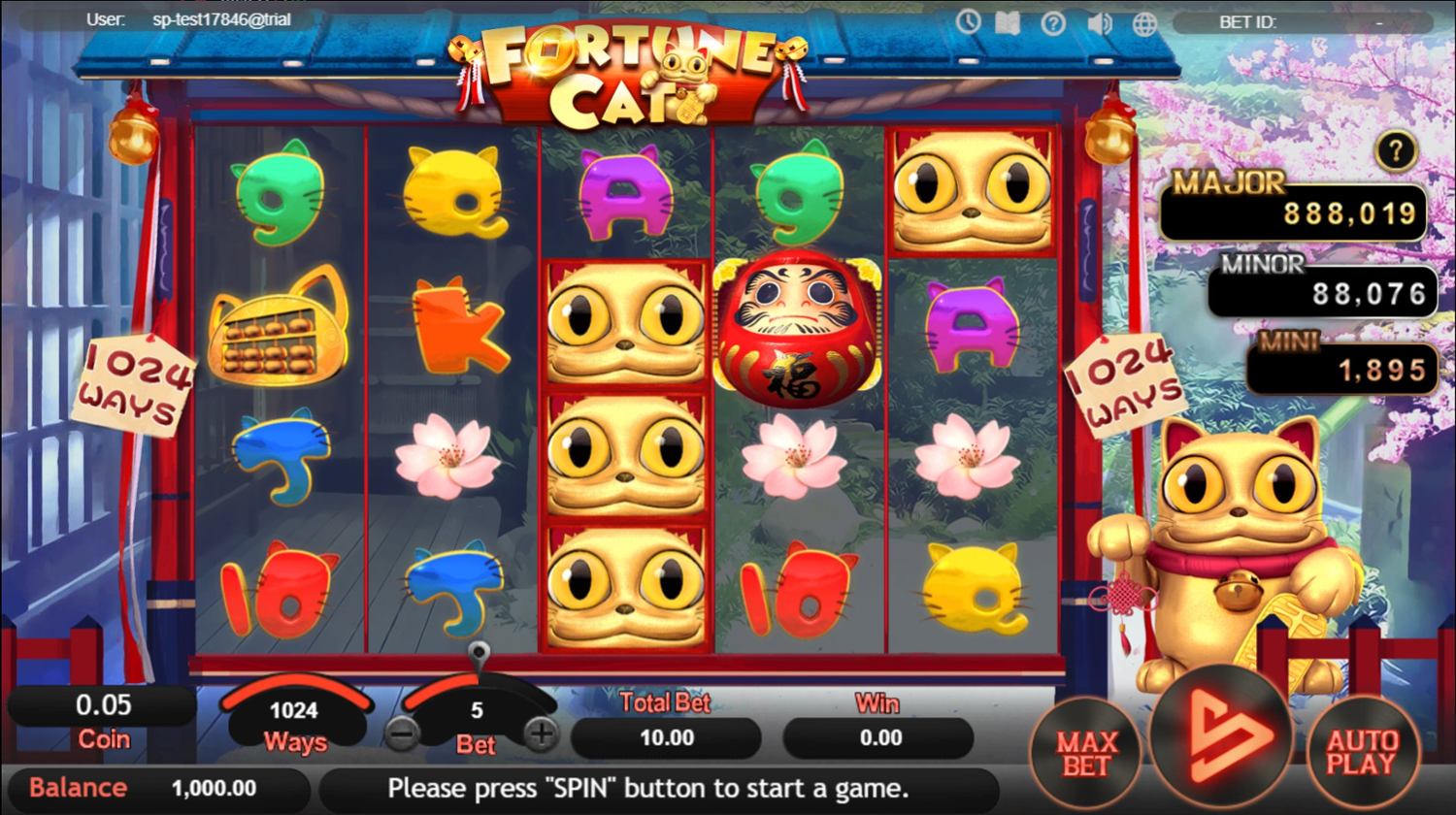 Fortune Cat Slot Gameplay