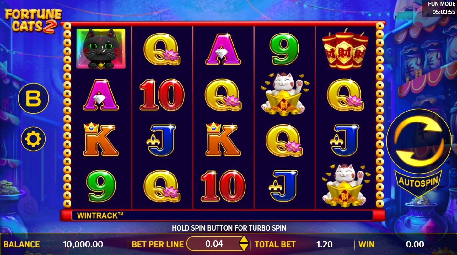 Fortune Cats 2 Slot Gameplay