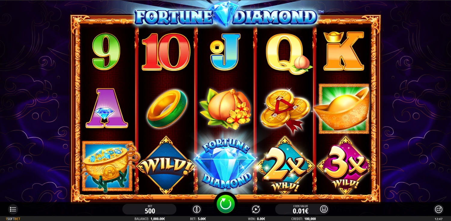 Fortune Diamond Slot Gameplay