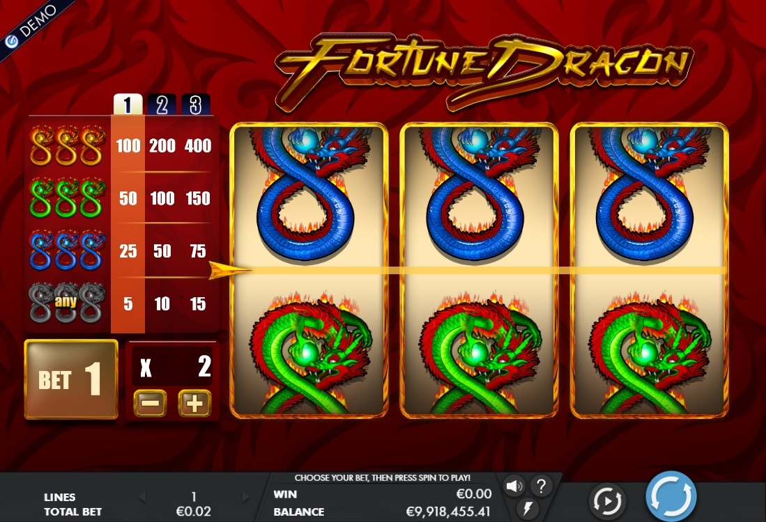 Fortune Dragon Slot Gameplay