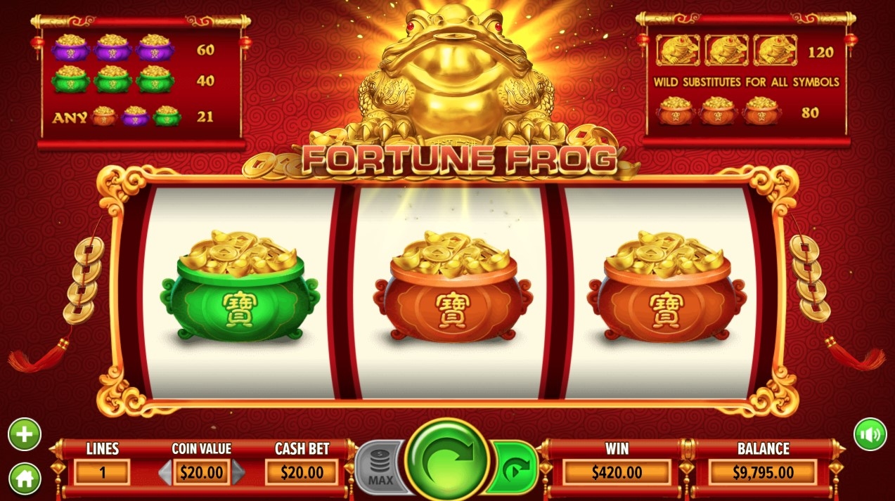 Fortune Frog Slot Gameplay