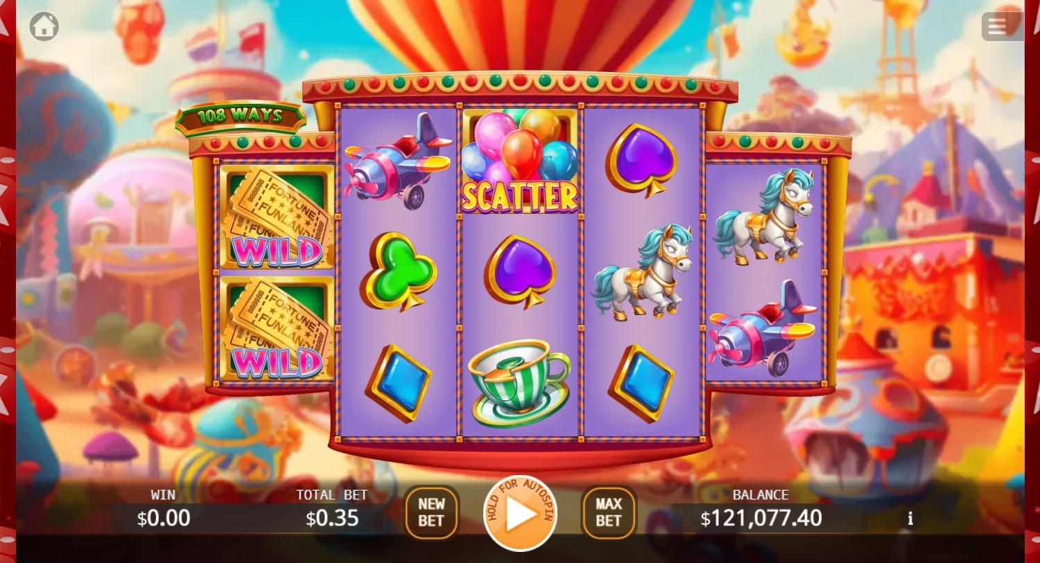 Fortune Funland Slot Gameplay