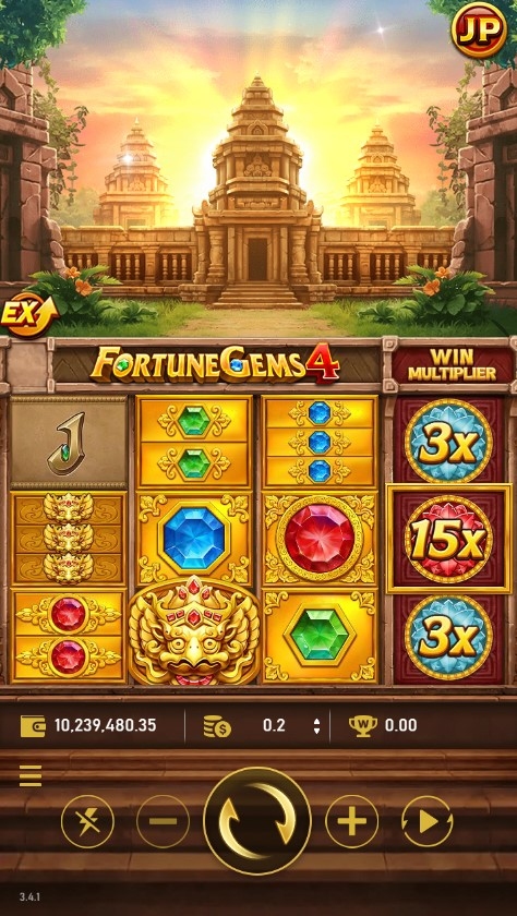 Fortune Gems 4 Slot Gameplay