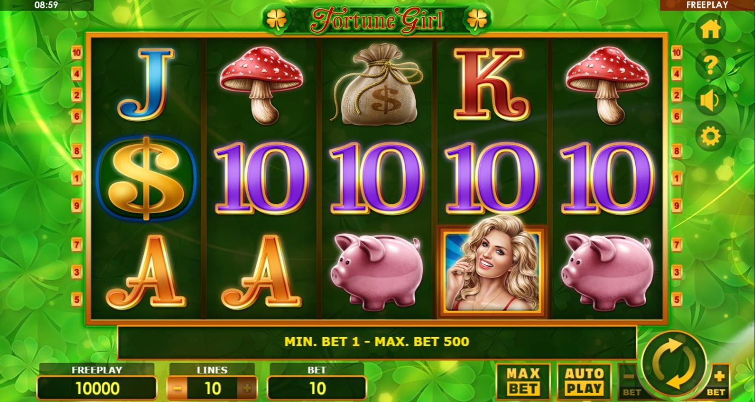 Fortune Girl Slot Gameplay