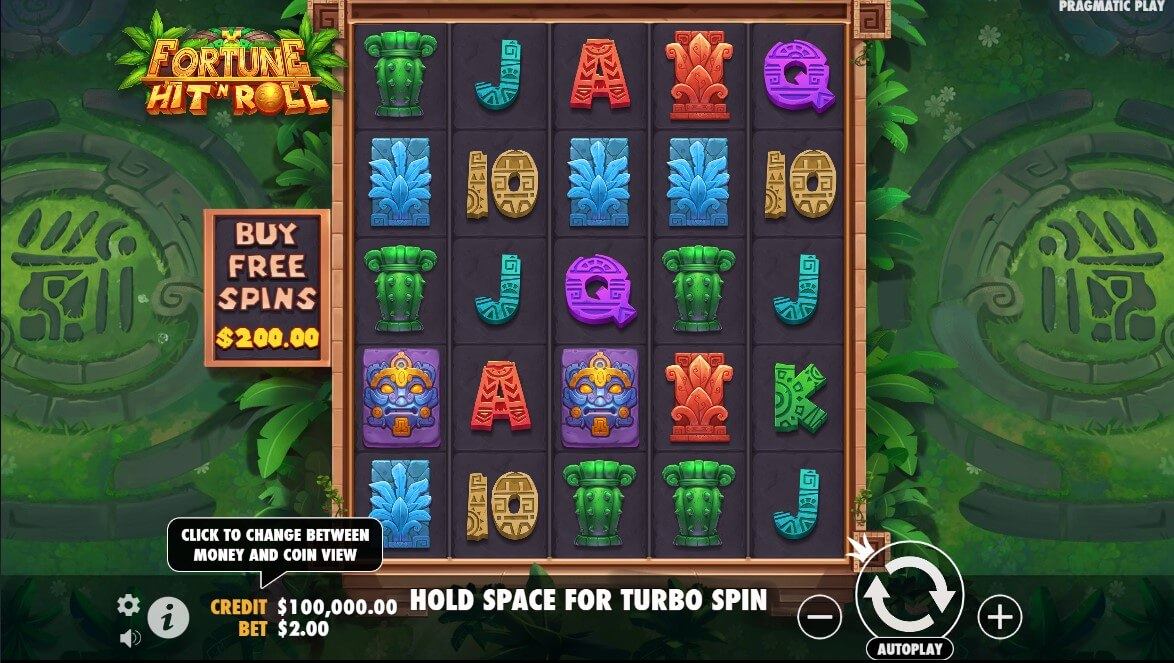 Fortune Hit'n Roll Slot Gameplay