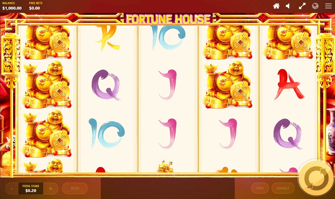 Fortune House Slot Gameplay