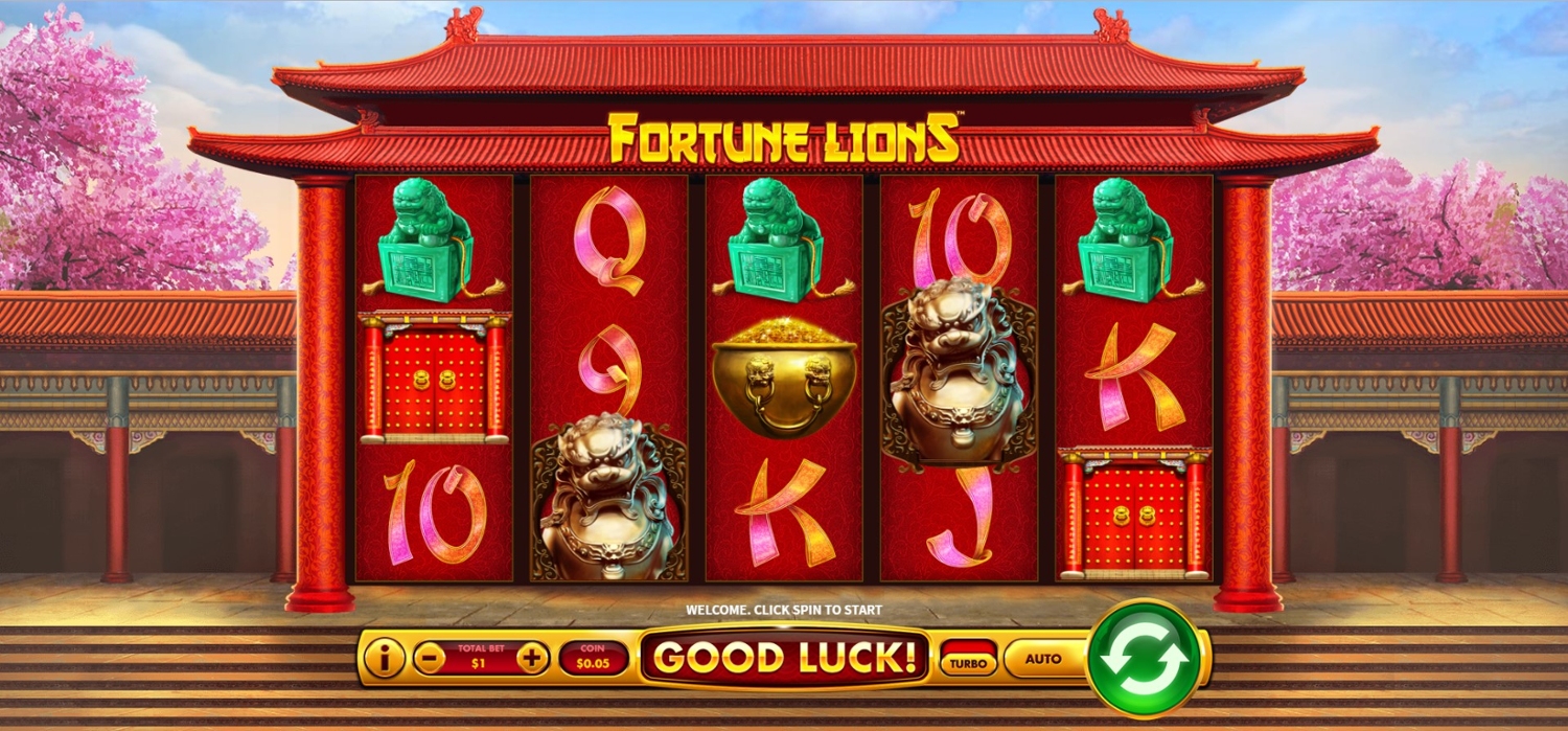 Fortune Lions Slot Gameplay