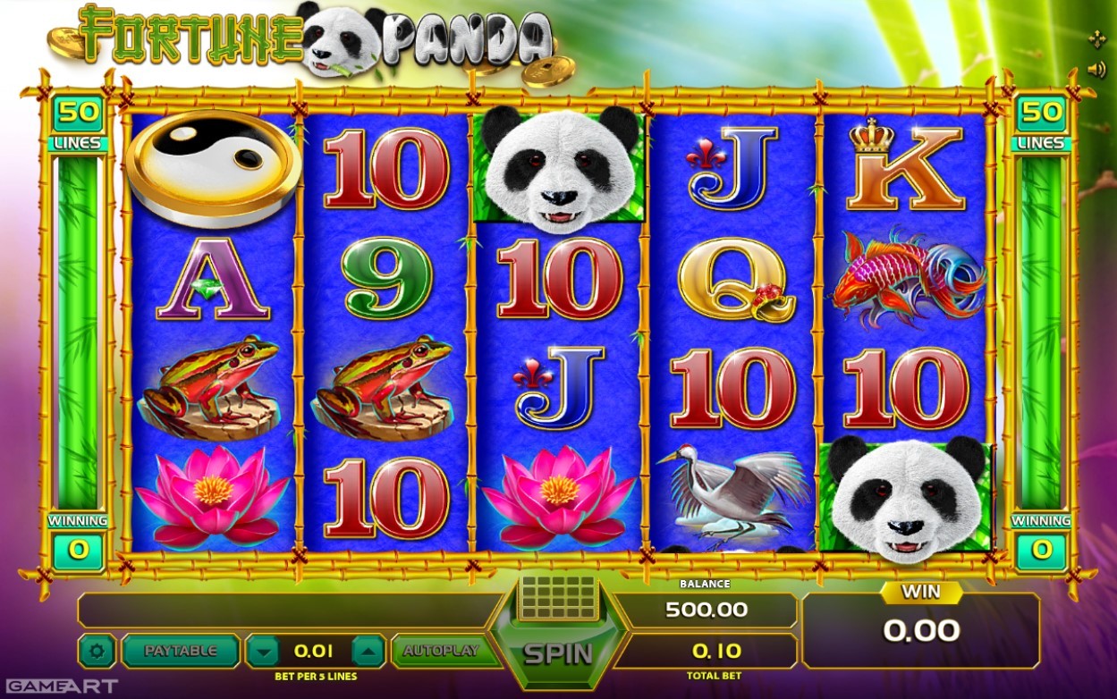 Fortune Panda Slot Gameplay