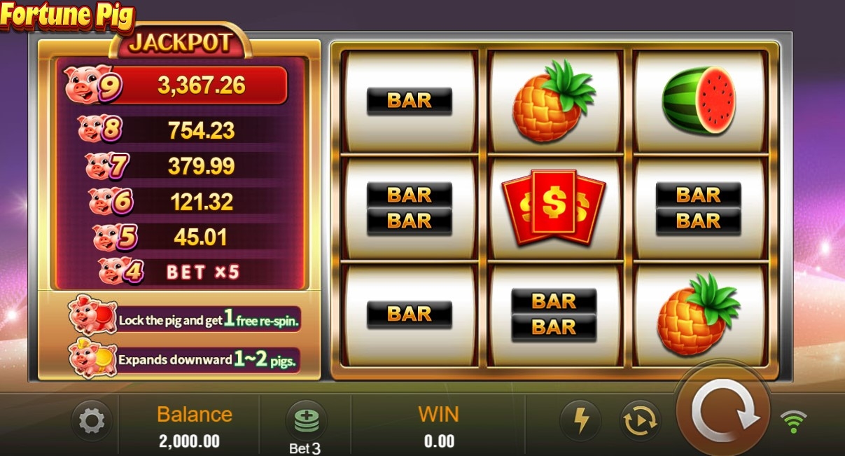Fortune Pig Slot Gameplay