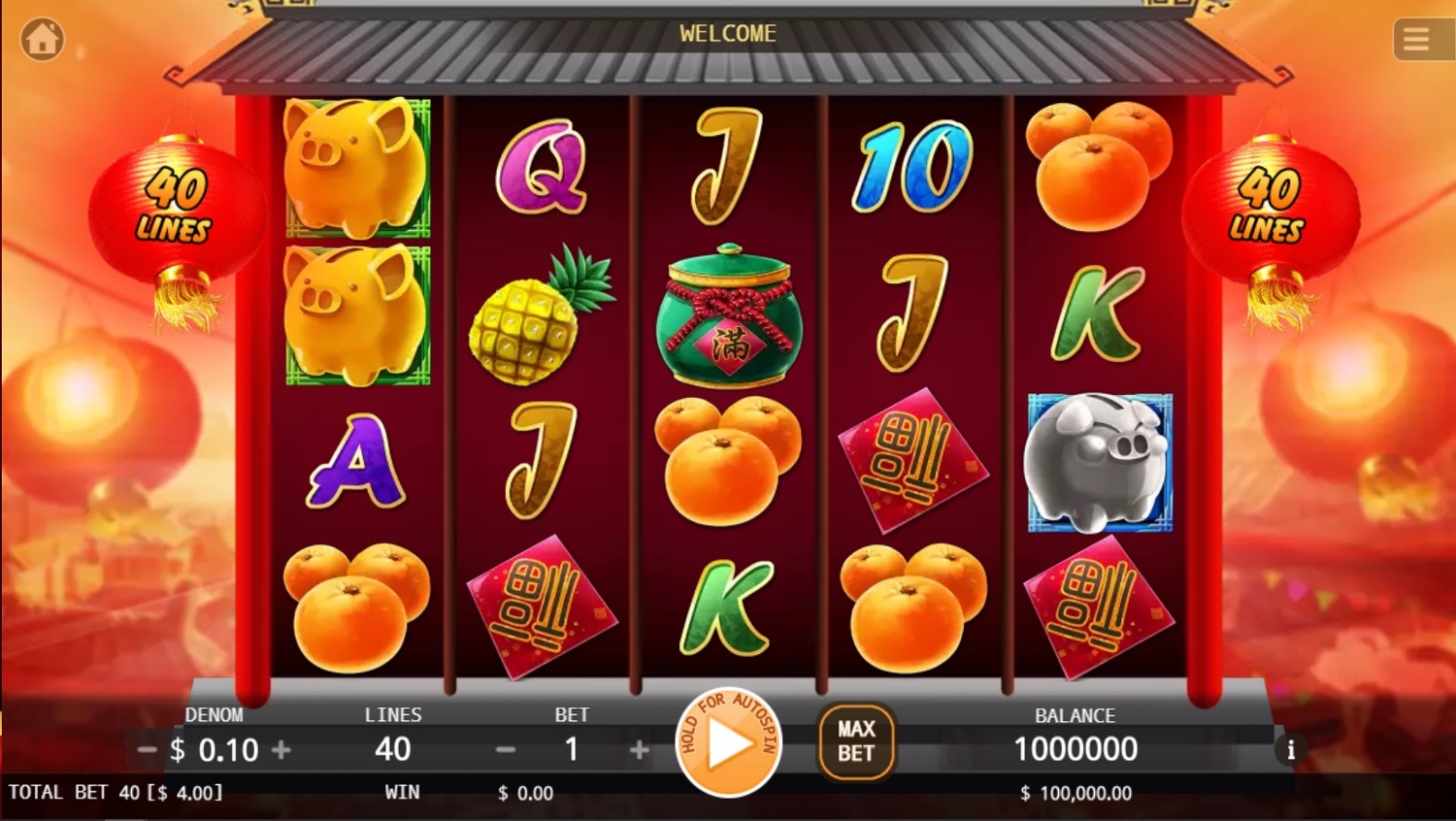 Fortune Piggy Bank Slot Gameplay