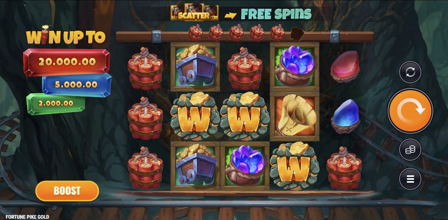 Fortune Pike Gold Slot Gameplay
