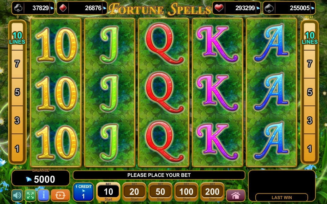 Fortune Spells Slot Gameplay