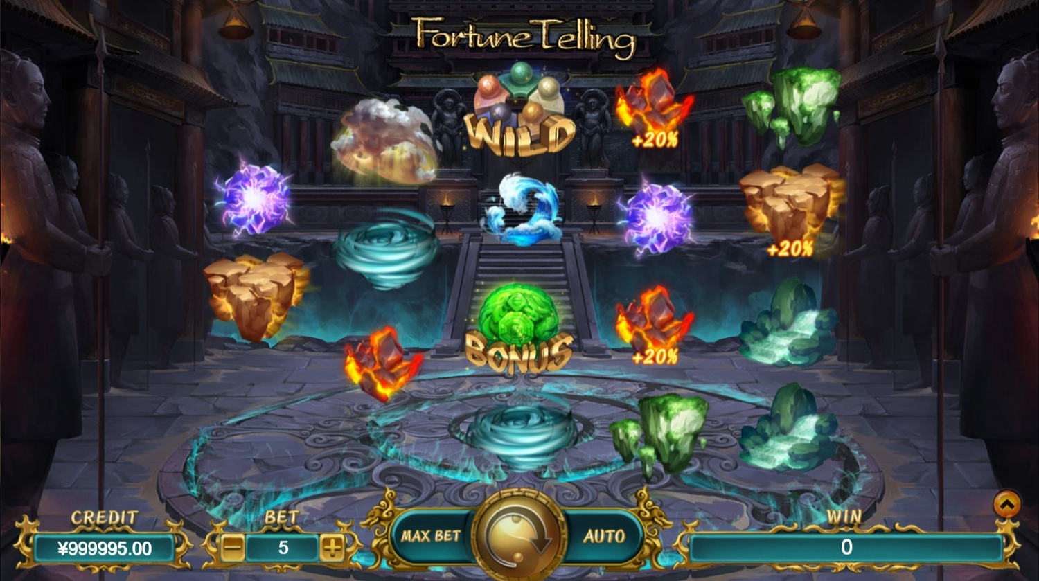 Fortune Telling Slot Gameplay